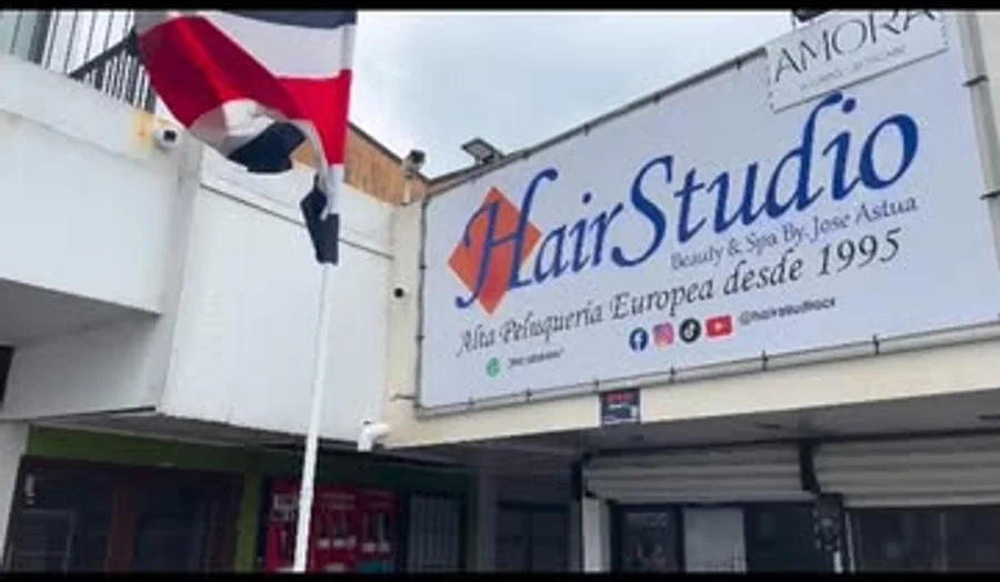 Fachada de Hair Studio en San Rafael de Escazú